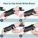 Wrist Brace for Carpal Tunnel Relief | Adjustable Support Splint for Tendonitis Arthritis & Injuries | Left & Right Hand - B21 - Buy Online on GoSupps.com
