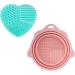Makeup Brushes Cleaner Foldable Portable Makeup Brush Cleaning Bowl with Silicone Cleaning Mat sy to Clean the Makeup Brush Powder Puff Sponge - Buy Online on GoSupps.com