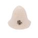 Ger3as sauna hat 100% wool with embroidery for women and men wellness hat premium quality bath sauna bucket