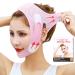 Face Slimming Strap Double Chin Reducer V Shaped Mask Chin UP Face Lifting Belt for women Anti- Wrinkle Face Mask Lifting Bandage for Shaggy Skin- COOLWAS
