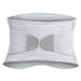 Back bandage to relieve the lower back with 4 struts of breathable back support belt slippery slide vertebrae belts for work support belt for the lower back back band gray l