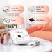 JCMaster Profi Nail Miller - 35 000 RPM Electric Nail File with Foot Pedal & 6 Bits for Gel/Acrylic Nails - Perfect for Home Nail Studios - Buy Online on GoSupps.com