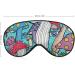 AMRANDOM Silk Psychedelic Mushrooms Eye Mask - 3D Sleep Mask for Travel and Shift Work - Elastic Band - Pattern 98 - 1 Count - Buy Online on GoSupps.com