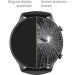 kwmobile Huami Amazfit GTR 2 / 2e Cover (Set of 2) - Tempered Glass & Plastic Frame, Black - Buy Online on GoSupps.com