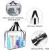 Sibba Clear Tote Bag | Large Transparent Makeup Storage Bag | Waterproof Cosmetic Organizer Handbag | Travel Accessory | Clear Fashion - Buy Online on GoSupps.com