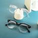 LifeArt Blue Light Blocking Glasses - 2 Pairs Anti Eyestrain Computer Gaming TV Glasses for Men Women - No Magnification - Black Silver + Clear Silver - Buy Online on GoSupps.com
