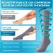 5 Pairs 4XL Graduated Compression Socks 15-20 mmHg - Best Knee High Support for All-Day Comfort - Buy Online on GoSupps.com