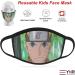 YNR Kids Boys Girls Face Mask Washable Breathable Reusable Mouth Protection Fun Printable Uzumaki - Buy Online on GoSupps.com