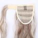 Sego Ponytail Clip-In Extension - Wavy Sandy Blonde & Bleached Blonde Hair Piece (43cm 90g) | Realistic Look for Effortless Style - Buy Online on GoSupps.com