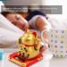 Chat De Fortune VIF Et Charmant Porte-Bonheur Maneki-Neko D coration Ornementale Pour D corer Le Bureau Le Salon(Sparkling Wine) - Buy Online on GoSupps.com