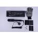 CkeyiN Hair Crimper Professional Crimping Iron/Straightener with Heat Resistant Glove - Adjustable Temperature, Dual Voltage, 4 Ceramic Plates (Black) - Buy Online on GoSupps.com