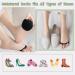 Metatarsal Pads Invisible Socks for Women and Men Soft Foot Pads for Ball of Feet Reusable Cushions for Runners Prevent Pain and Discomfort - Buy Online on GoSupps.com