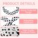 Wired Headband for Women Girls 2 Pieces Red and White Polka Dot Headbands Retro 1940s Headscarf Vintage Twist Bow Wire Headbands Headwrap Hair Accessories (Red & White One Size) Red & White One Size - Buy Online on GoSupps.com