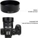 Canon RF 50mm F1.8 STM Lens Hood for EOS R6 R5 RP R Camera - Reversible Lens Shade ES-65B Replacement | Compatible with 43mm Filters and Lens Cap - Buy Online on GoSupps.com