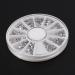 PYNQ Silver rhinestones boxes Crystal nail manicure Nail Art 1.5 MM wheel - Buy Online on GoSupps.com
