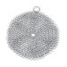 Stainless Steel Chainmail Scrubber Rust Proof Scraper Cleaner for Cast Iron Pan Pot Cookware