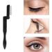 Folding Stainless Steel Eyelash Comb & Brow Separator - Set of 2 | Mascara Shaper & Makeup Beauty Tool - Buy Online on GoSupps.com