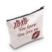 Levlo Funny Gossip Tv Show Cosmetics Pocket Serena Blair Fans Gift You Know You Love Me Make Up zip pocket bag Serena Blair merchandise you know you love me