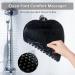 Silicone Shower Foot Scrubber Mat | Non-Slip with Suction Cups | Black Silicone Foot Brush for Dead Skin Removal and Massage - Buy Online on GoSupps.com
