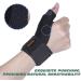 THX4COPPER Reversible Thumb Wrist Stabilizer Compression Splint - Small/Medium | Pain Relief for Arthritis, Tendonitis, Carpal Tunnel - Durable & Comfortable - Buy Online on GoSupps.com
