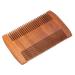 Peigne Poux et Barbe Double Face de qualit Sup rieure avec Grille Dents Fines et Larges Bois de Rose Australien Naturel pour les Types et Styles de Cheveux Peigne de
