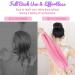 Exfoliating Nylon Back Scrubber Towel 2 Pack - Extended Length with Pull Strap - Pink Purple - Buy Online on GoSupps.com