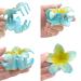 DealEachDay Hawaiian Claw Clips 7PCS Set | Flower Hair Clips for Thick Hair | Large Plumeria & Hibiscus Hair Accessories for Women - Buy Online on GoSupps.com
