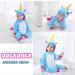 Doladola Baby Animal Hooded Romper | Toddler Jumpsuit for Autumn/Winter | Blue Unicorn | 3-6 Months - Buy Online on GoSupps.com