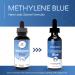 Methylene Blue 1% Compass Lab | USP-Grade Methylthioninium Chloride Liquid | 50ml Glass Dropper | Brain & Cognitive Health Dietary Supplement - Buy Online on GoSupps.com
