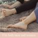 Hammerhead Toe Pad - 12 Pairs Gel Toe Spacers for Foot Pain Relief and Walking Stability (Peachpuff/White) - Buy Online on GoSupps.com