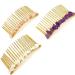 Handmade Rose Quartz, Amethyst, Moonstone Hair Comb Set - Crystal Hair Accessories for Women - Buy Online on GoSupps.com