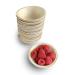 Raj Disposable Palm Leaf Bowls (25 Count, 4" Bowls) Strong Bowls Like Bamboo Party Bowls - Decorative Compostable Tableware for Lunch, Dinner, Birthday, Camping, Outdoor, BBQ, Picnic, Parties 25 Count 4" Bowls