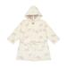 Steiff Unisex Children's Homewear Bathrobe 116 White (Elephant Motif)