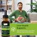 Herbmood Milk Thistle Liver Detox Drops - All-Nature Herbal Extract Liquid for Liver Cleanse & Repair - 2fl oz (Pack of 1) - Buy Online on GoSupps.com