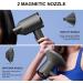 High-Speed Ionic Hair Dryer with Diffuser | Low Noise 4 Temps 3 Speeds - Perfect for Home & Travel - Buy Online on GoSupps.com