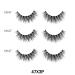 Laflare 3D NY Mink Eyelashes Multipack - 100% Real Mink Hair, Luxury Makeup, 3 Pairs Value Pack - Reusable and Trendy - NYVP47 - Buy Online on GoSupps.com