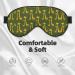 Cartoon Giraffe Print Unisex Sleep Eye Mask - Soft Comfort Eye Shade for Travel Yoga & Shift Work - Buy Online on GoSupps.com