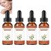 XINRAN Paracress Facial Oil Moisturizing Facial Oil Deeply Nourishing Facial Oil Fast Absorbing Nongreasy Facial Oils to Improve Body Elasticity 4 Pieces