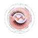 False eyelashes soft fluffy thick false eyelashes beauty decoration natural animated eyelashes temperature-sensitive jelly glue self-adhesive eyelashes with natural thickness glue-free 3D simula