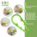 4-in-1 Glass Opener | 5-in-1 Silicone Bottle Opener Set - Anti-Slip Kitchen & Camping Gadget - Buy Online on GoSupps.com