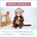 COOKY.D Unisex Winter Animal Hooded Baby Romper 3-6 Months - Dark Brown - Buy Online on GoSupps.com