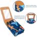 Travel Lipstick Organizer Case | Portable Makeup Bag with Mirror | Ocean Theme F777g2heod - Shop Now for Global Shipping - Buy Online on GoSupps.com