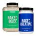 NAKED Soy-Free Protein Bundle: 8LB Vegan Mass Creatine
