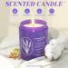 WarmEmbrace Lavender Candles - 7.6 oz Aromatherapy Candle | Long-Lasting Purple Jar Scented Candle for Home | Ideal Gift for Women & Birthday - Buy Online on GoSupps.com