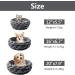 Cozy Monet Cotton Knitted Pet Bed Basket - Dark Gray 15.7 - for Dogs & Cats - Buy Online on GoSupps.com
