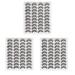 Balawin 60 Pairs 3D Chemical Fiber Lashes Natural False Eyelashes Dramatic Volume Lashes Makeup Extension Eyelashes