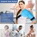Healifty Shoulder Ice Pack - Reusable Hot/Cold Therapy Wrap for Pain Relief and Recovery - Blue - Buy Online on GoSupps.com