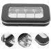 ARTIBETTER Bo te Magn tique de Rangement pour Palette de Maquillage S Petite Bo te Compacte Noire Mate Plateau M tallique Organisateur Cosm tique pour Fard Paupi res et Surligneur Usage - Buy Online on GoSupps.com