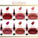 DAGEDA 6Pcs Wine Lip Tint Set - Long Lasting Waterproof Matte Lipstick Stain Kit in 6 Velvety Colors - Non-stick Cup Lip Makeup Gift for Women - Buy Online on GoSupps.com