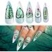 FEIlei 24x Halloween False Nails Heart Eyeball Lip Fake Nails Full Cover Press On Nails - Buy Online on GoSupps.com